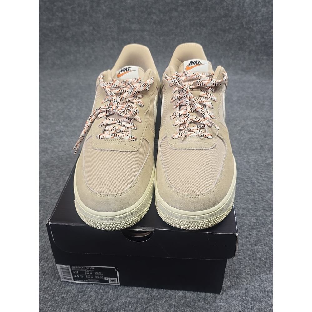 NIKE AIR FORCE 1 '07 LV8 Mens 13 Certified Fresh Rattan Sail Rattan DO9801-200
